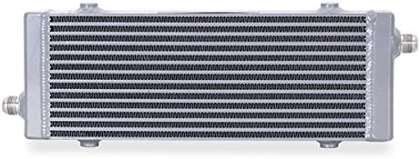 Mishimoto MMOC-SP-MSL Silver Universal Cross Flow Bar & Plate Oil Cooler, Medium (Like New)