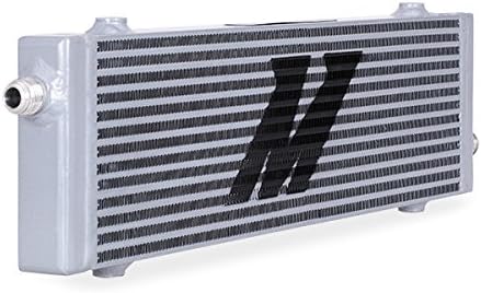 Mishimoto MMOC-SP-LSL Universal Cross Flow Bar & Plate Oil Cooler, Large, Silver (New)