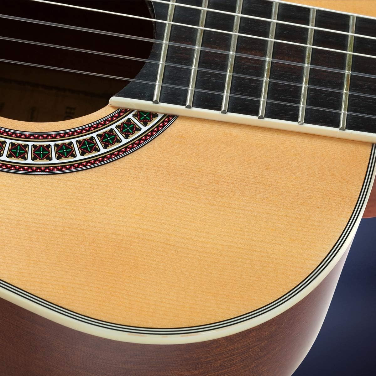 Hola! Music HG-36GLS Right Handed Classical Guitar with Soft Nylon Strings - 3/4 (Used)