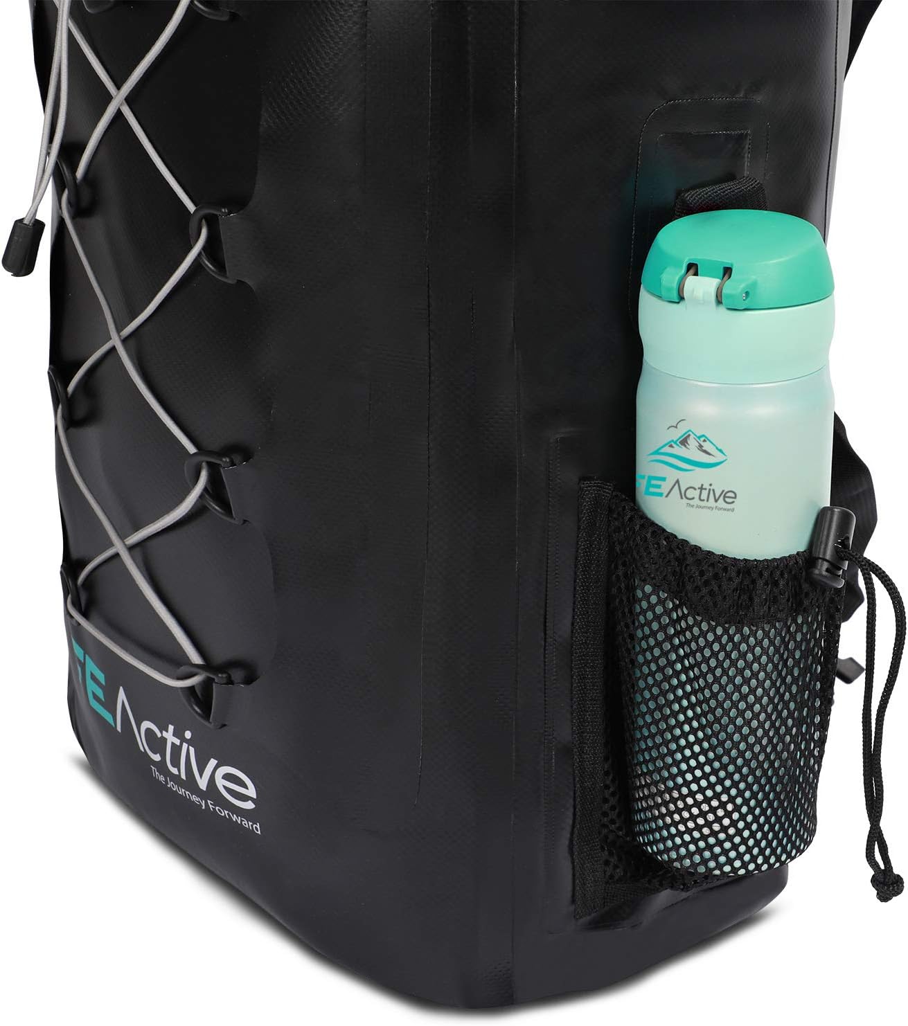 FE Active Dry Bag Waterproof Backpack - 30L Eco Friendly Bag for Fishing, Travel (Like New)