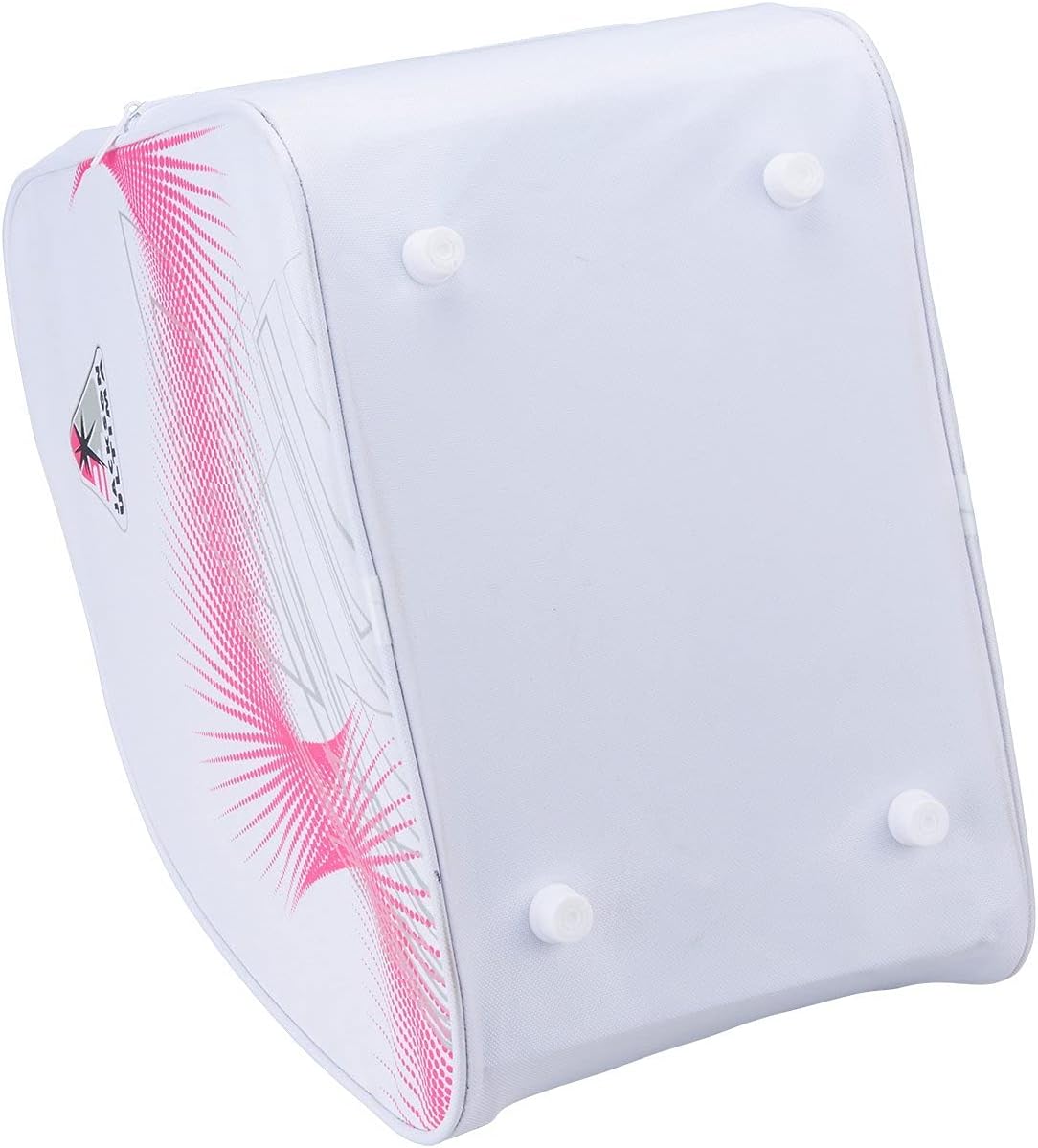 Jackson Ultima Ice/Roller Skating Bag with Zipper System, One Size, White/Pink (Like New)