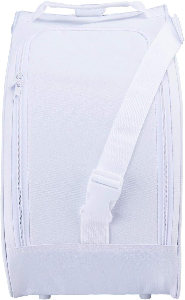 Jackson Ultima Ice/Roller Skating Bag with Zipper System, One Size, White/Pink (Like New)