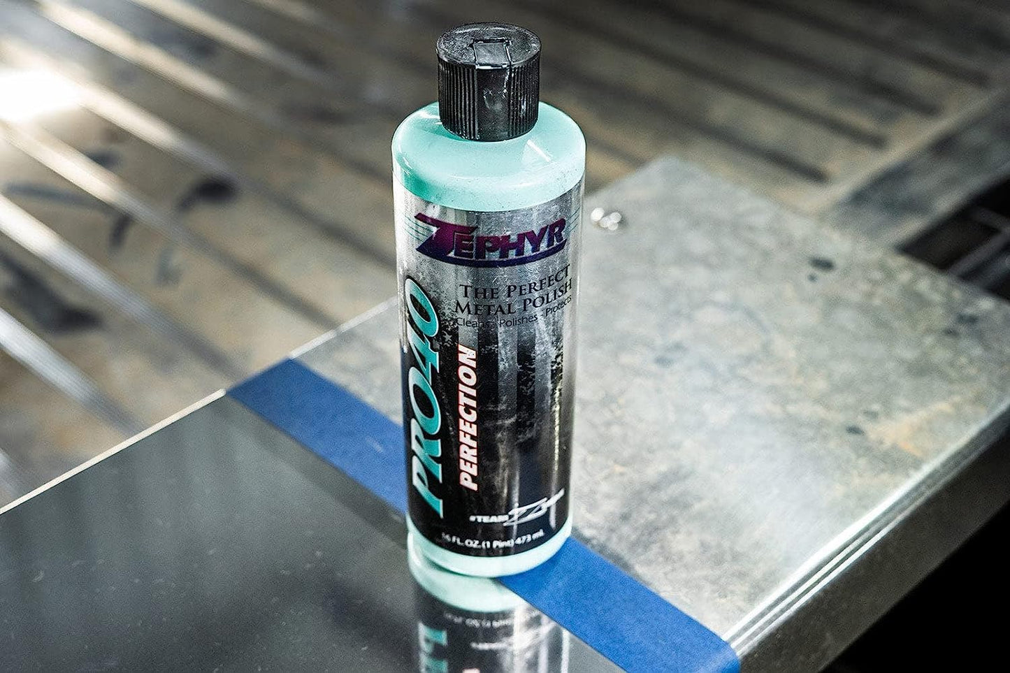Zephyr Super Shine X Metal Polishing Kit for Big Rigs, Fuel Tanks & Wheels (Like New)