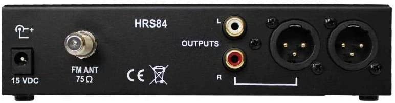 Rolls HRS84 Professional Corded Electric FM Digital Tuner with XLR Outputs (Used)