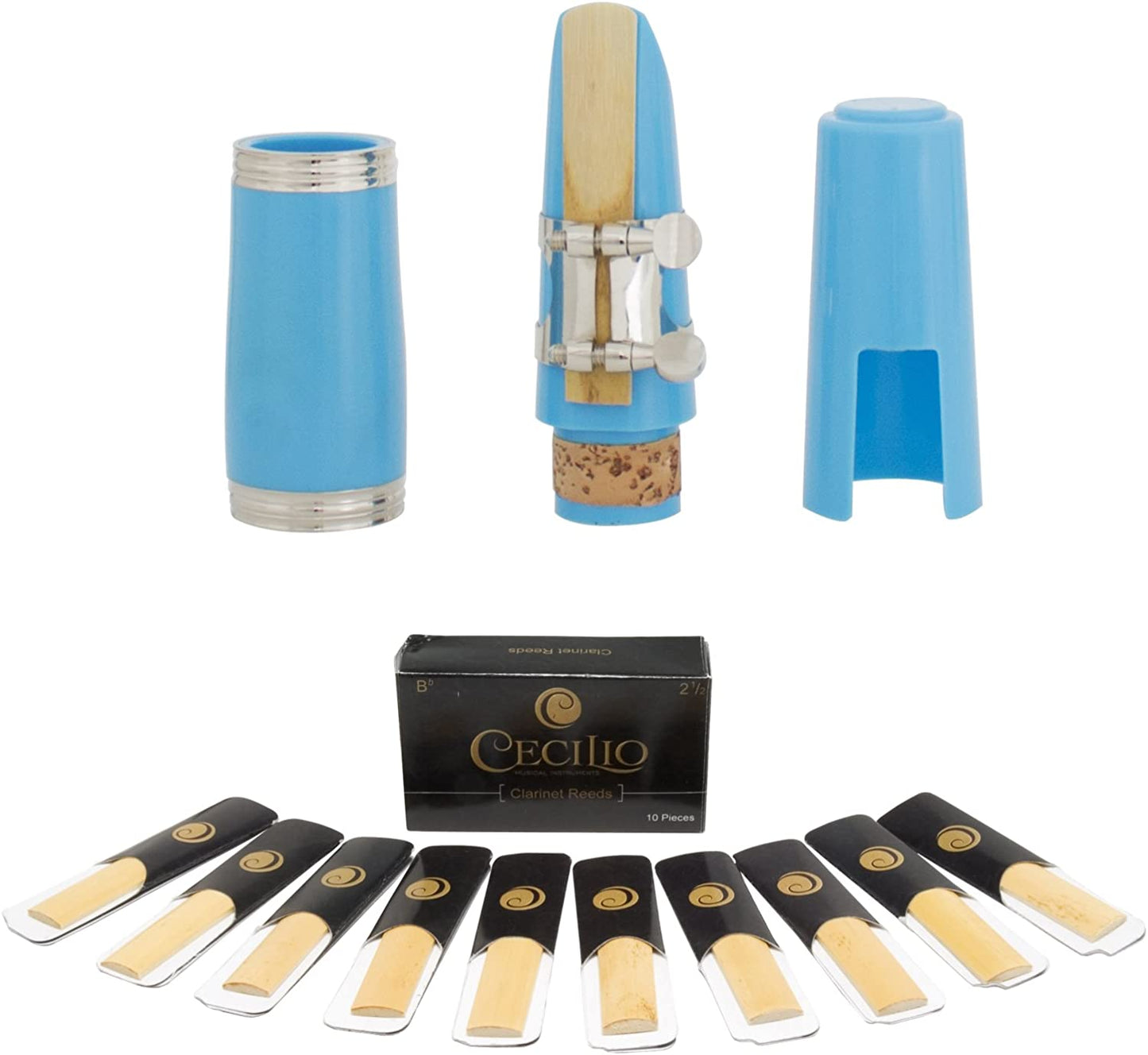 Mendini by Cecilio Bb Clarinet - Woodwind Band & Orchestra Musical Instruments (Used)