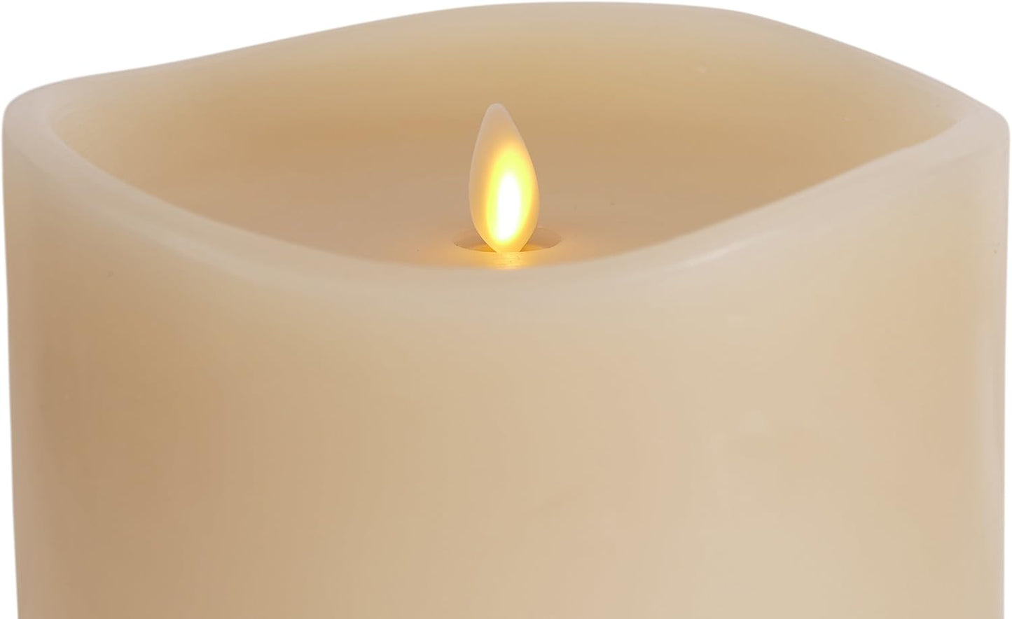 Luminara Grand Pillar Flameless Indoor LED Candle for Decor, Battery Operated (Like New)