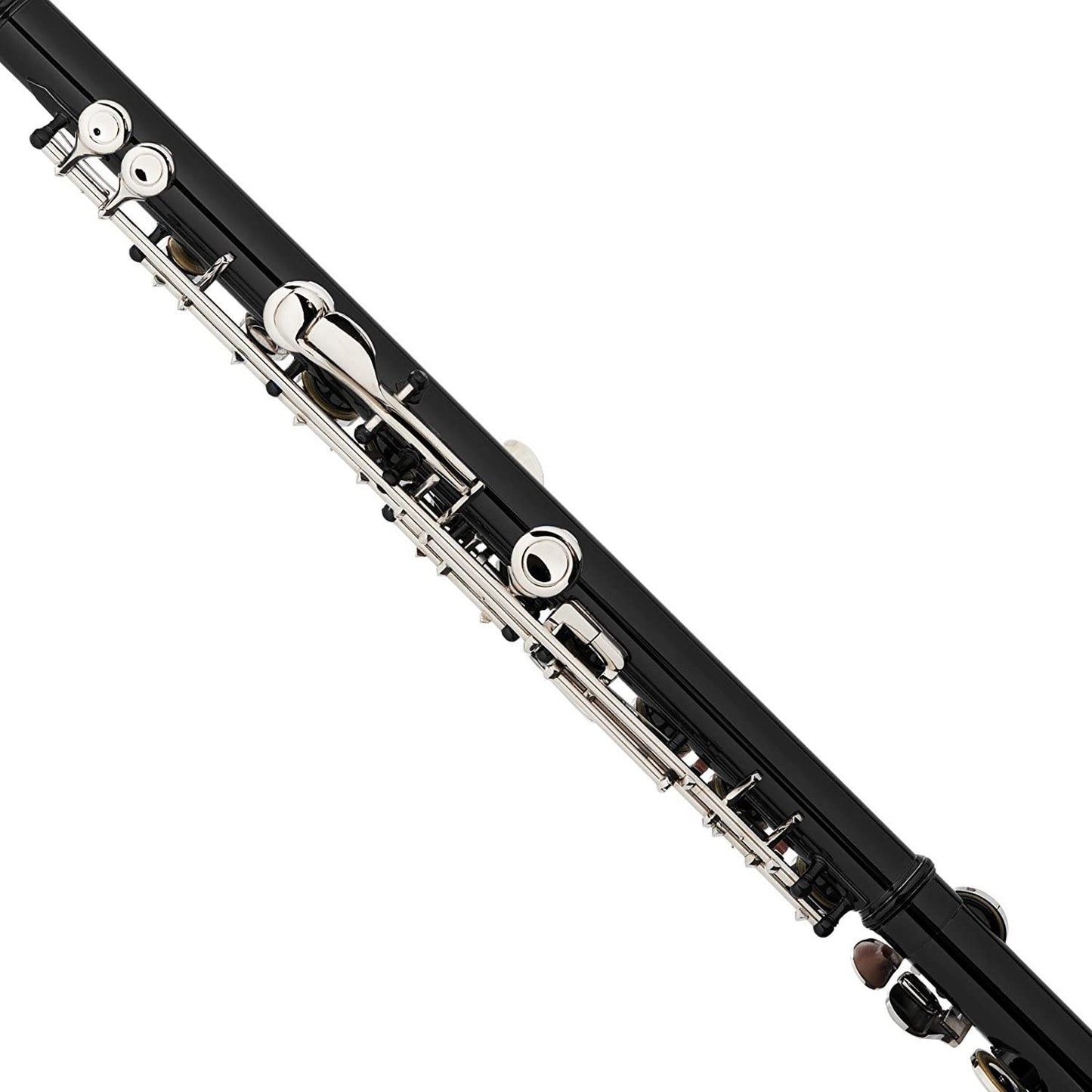 Mendini By Cecilio Flutes - Closed Hole C Flute For Beginners, 16-Key - Black (Like New)
