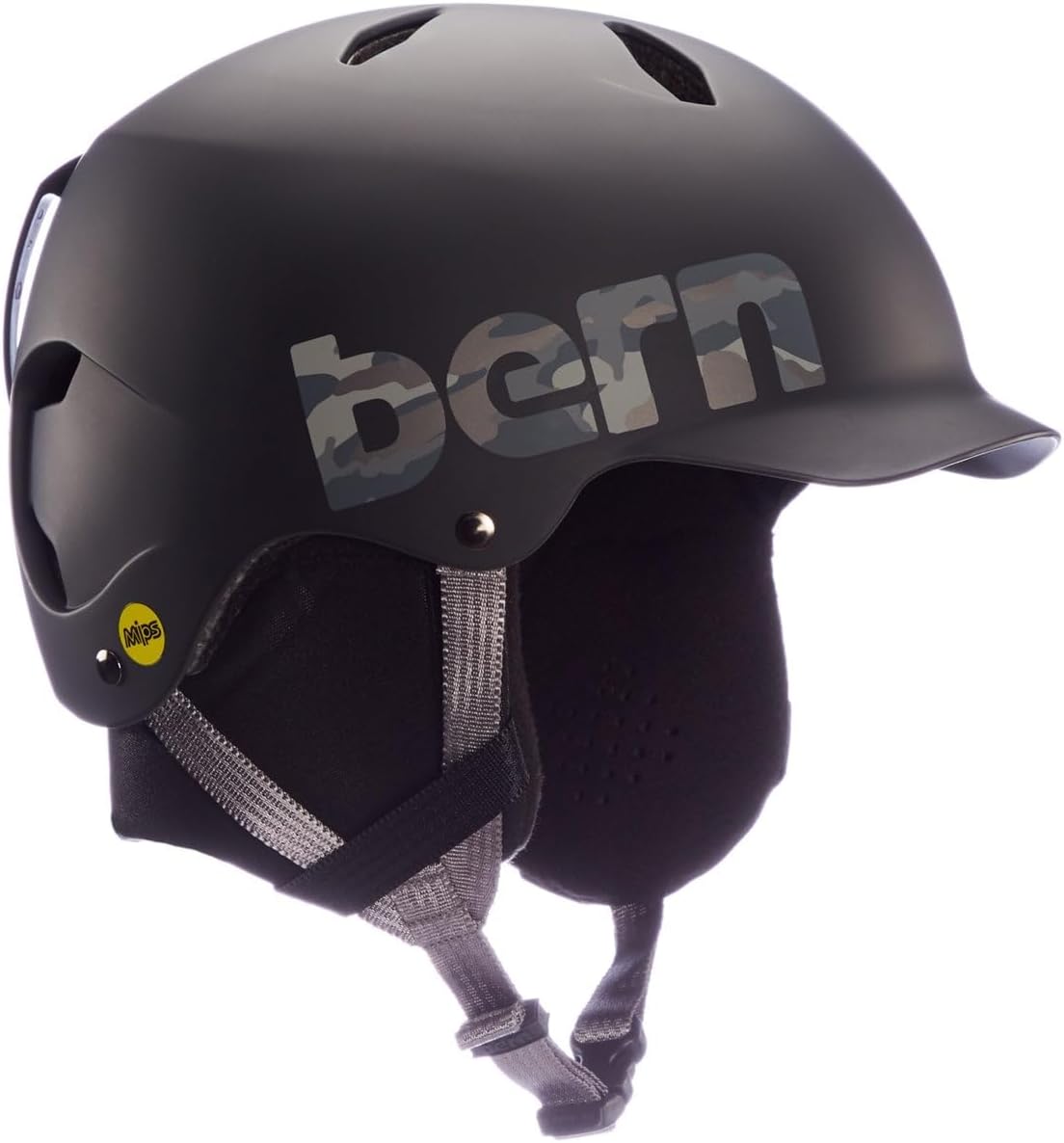 BERN Summer Acrylonitrile Butadiene Styrene Bandito EPS Helmet for Multi-Sport ()
