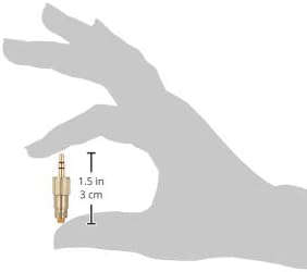 DPA DAD6034 MicroDot to 3.5 Millimeters Adapter for Microphone - Black (Like New, No Retail Box)