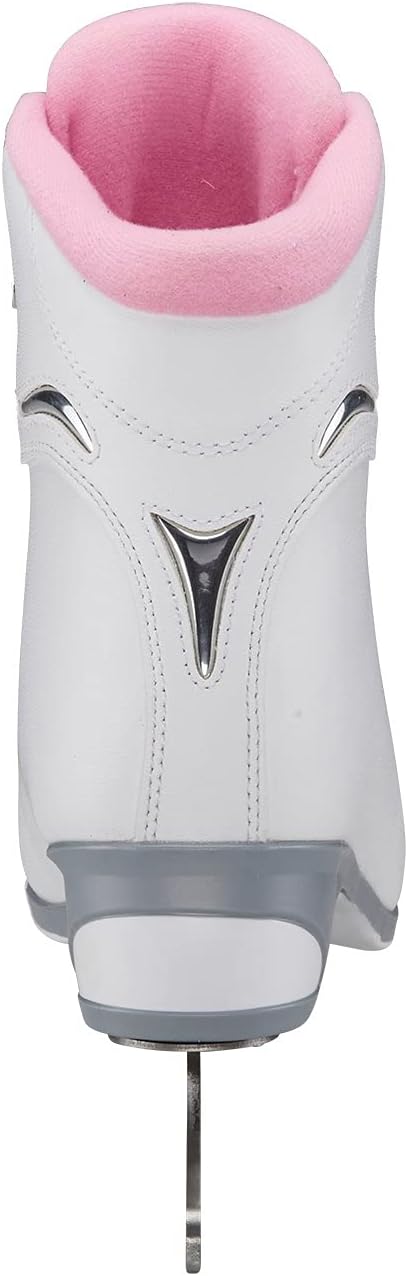 Jackson Ultima Softec Sport Hockey Skate for Women, White/Pink - Size 4 Women's (Used, No Retail Box)