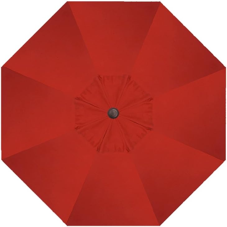 Treasure Garden Patio Market Umbrella with Auto Tilt Sunbrella Aluminum Frame (Used)
