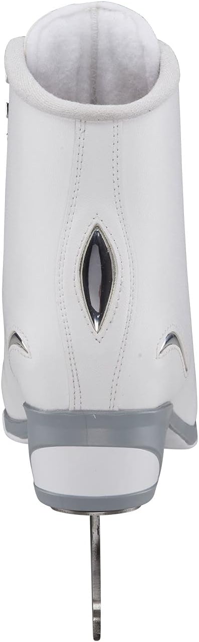 Jackson Ultima Finesse Women's/Girls Figure Ice Skates - White, Adult Size 7 (Like New)