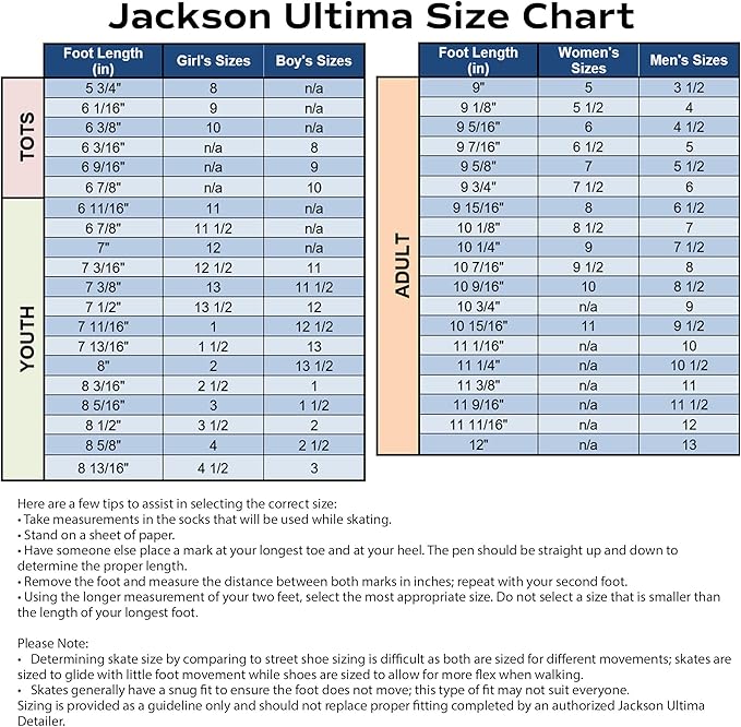 Jackson Ultima Finesse Women's/Girls Figure Ice Skates, Girls Size 13 - White (New)