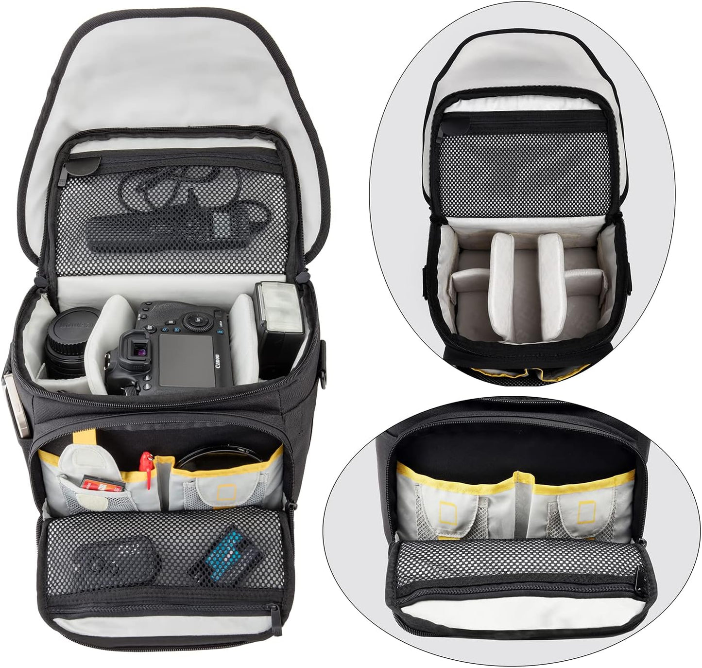 Ruggard Journey 34 Shoulder Bag for Holds DSLR, up to 3 Lenses & Flash - Black (Like New)