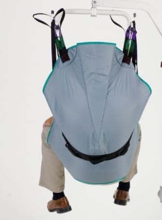 Patient Aid Divided Leg Padded Lift Universal Sling with Head Support, Small (Like New)