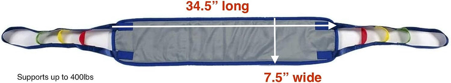 Patient Aid BD5719 Sit to Stand Lift Buttock Strap, Stand Assist Sling (Like New)