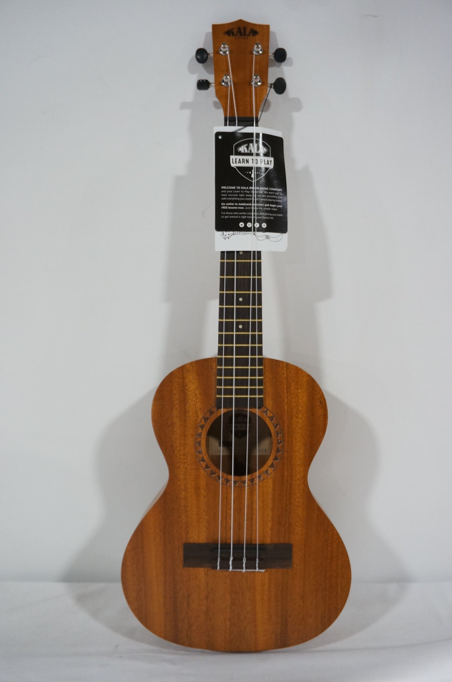 Kala Ukulele Tenor Starter Kit with Online Lessons, Tuner App and booklet (Like New)