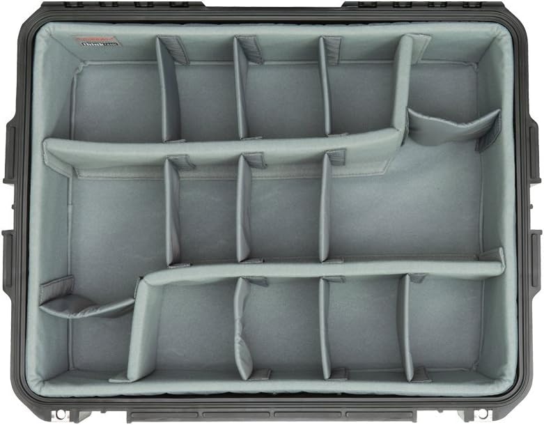 SKB 3i-2217-8DL iSeries Professional Camera Case, 21"Lx16"Wx10"D - Black/Gray (Like New)