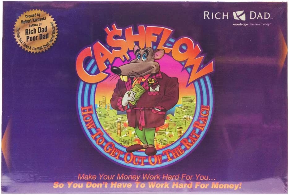 Cashflow 101 202 Robert Kiyosaki Board Game Build Up Your Financial Intelligence (Like New)
