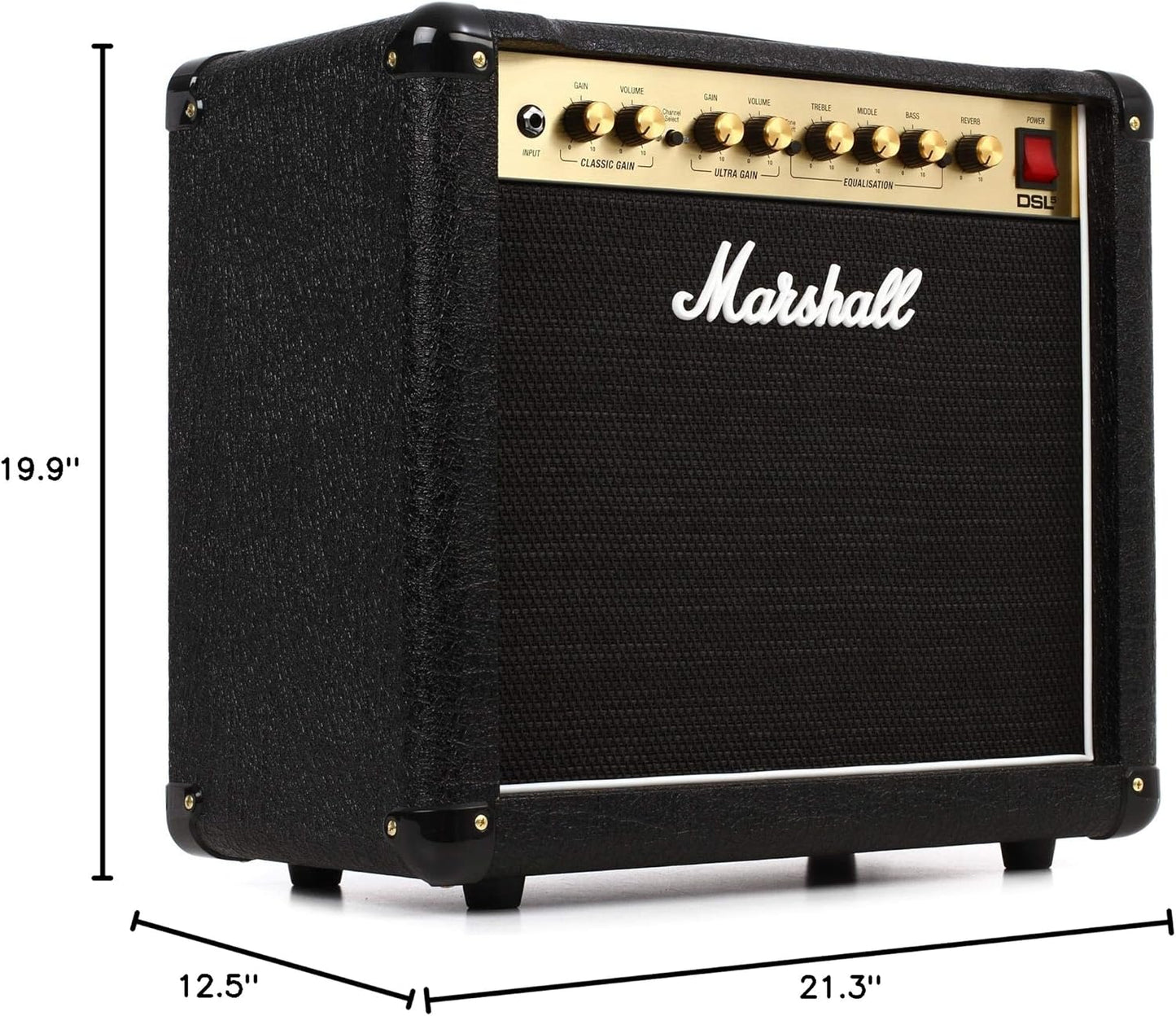 Marshall DSL5CR Hybrid Corded Electric Guitar Combo Amplifier, 5 Watts - Black (Like New)