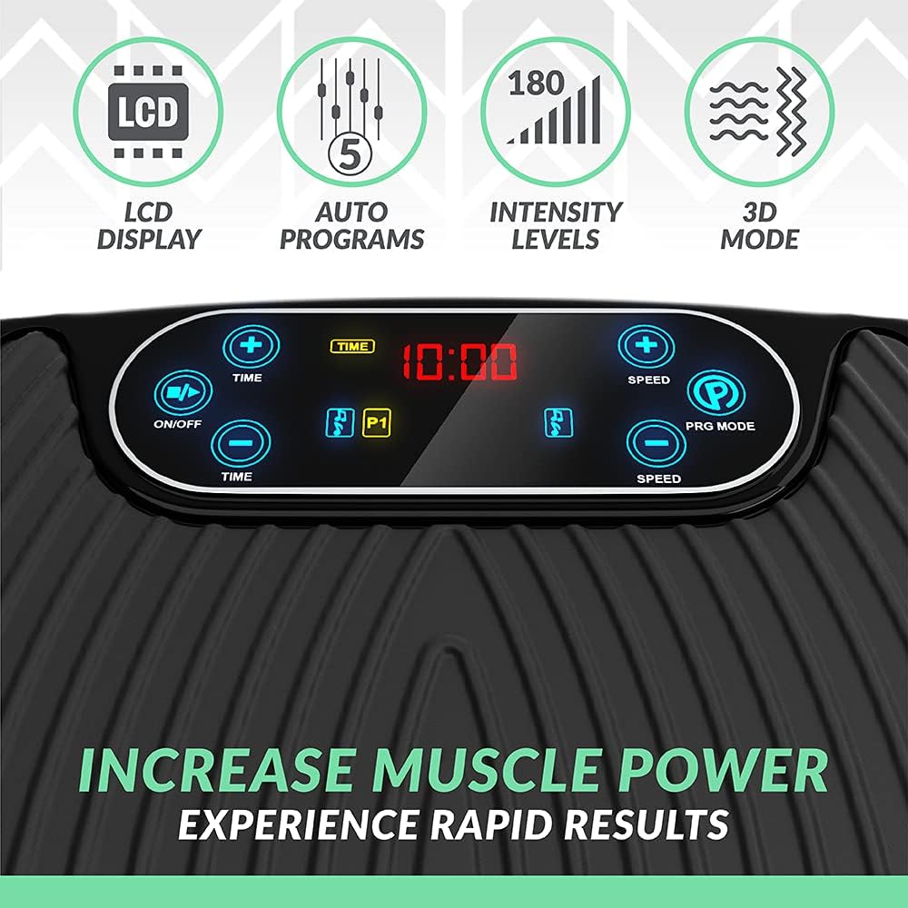 Bluefin Fitness Dual Motor 3D Power Vibration Plate (Like New)