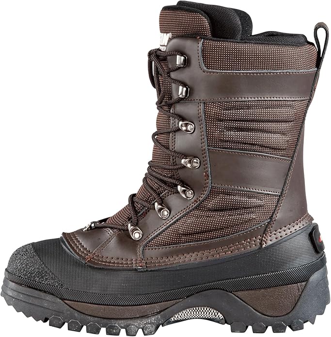 Baffin Men's Crossfire Snow Boot for Cold Weather, -10� to -30�C, Size 10, Brown (New)