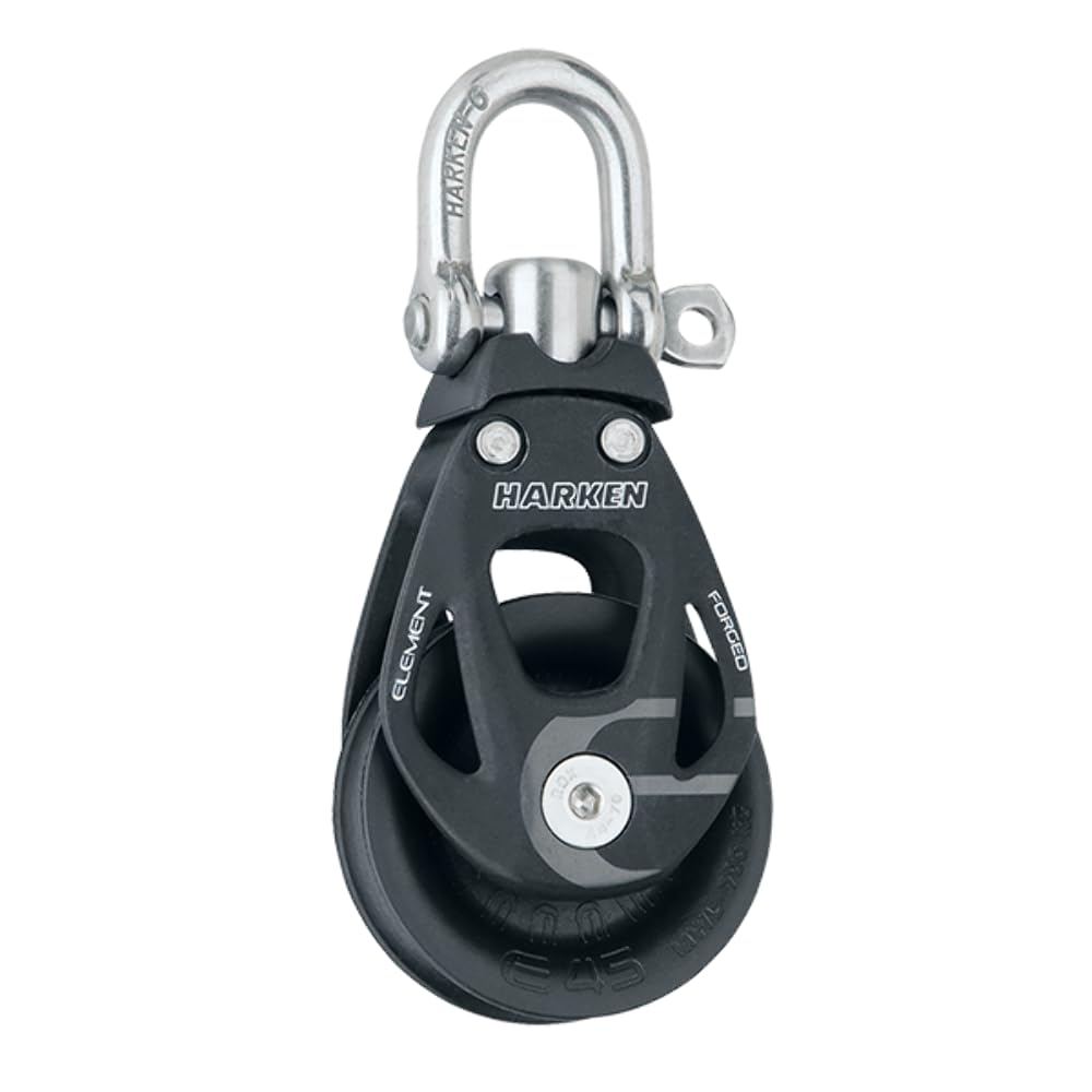 Harken Aluminum Element Premium Sailing and Sailboat Equipment, 60 mm - Black (Like New)