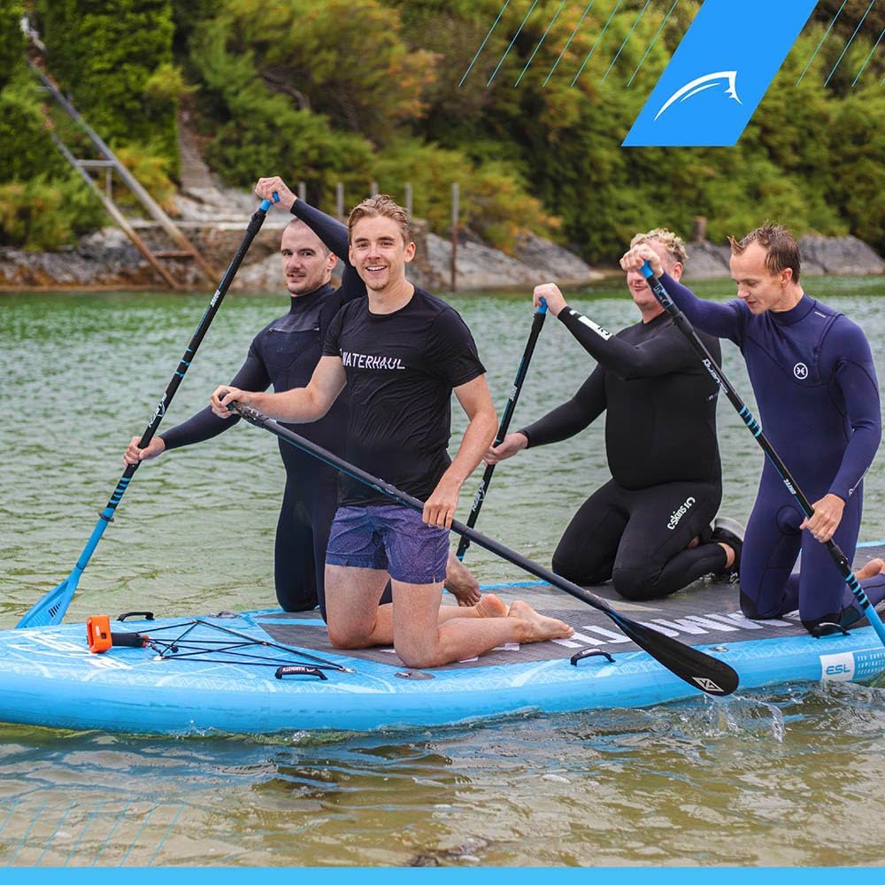 Bluefin SUP Stand Up Inflatable Paddle Board, Mammoth 18', Up to 10 Users - Blue (Like New)