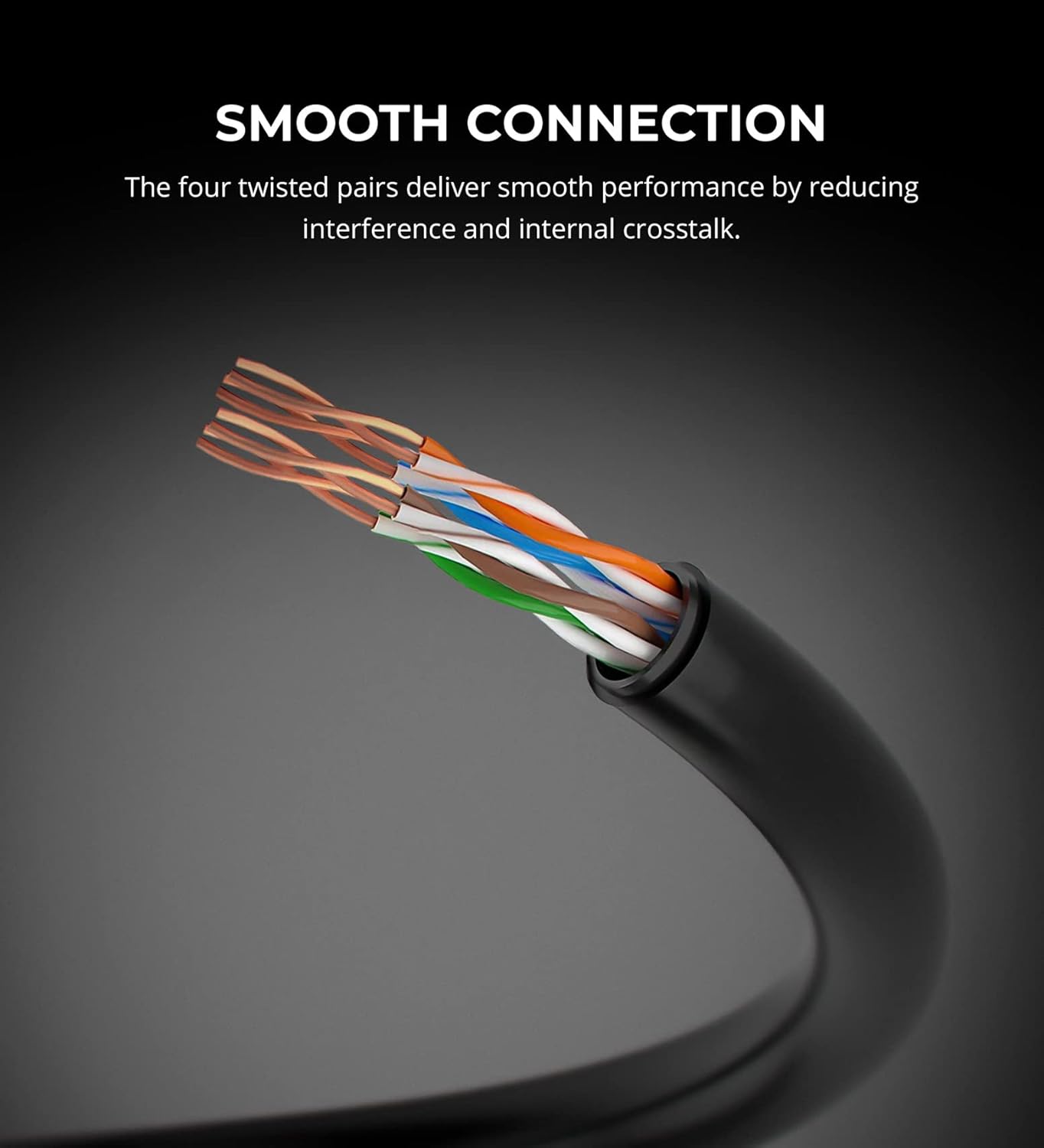 Blucoil 10-FT Premium Cat5e Network Cable with RJ45 Male to Male Connectors (New)