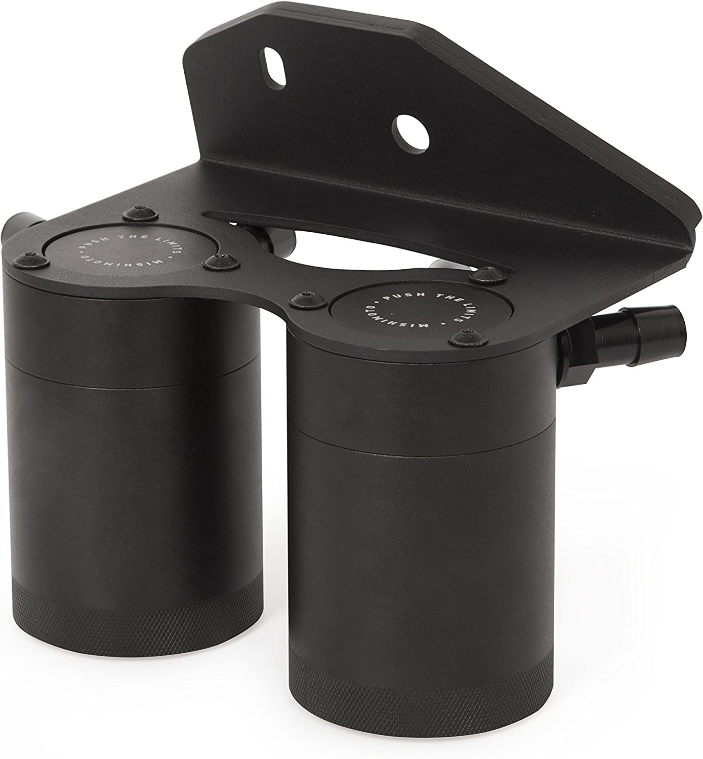 Mishimoto Black Baffled Oil Catch Can For 2015-2017 Ford F-150 2.7L EcoBoost (Like New)