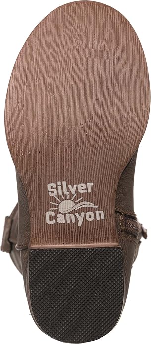 Silver Canyon Western Cowboy Cowgirl Boot for Boys, Girls & Toddlers, 9" - Pink (Like New)