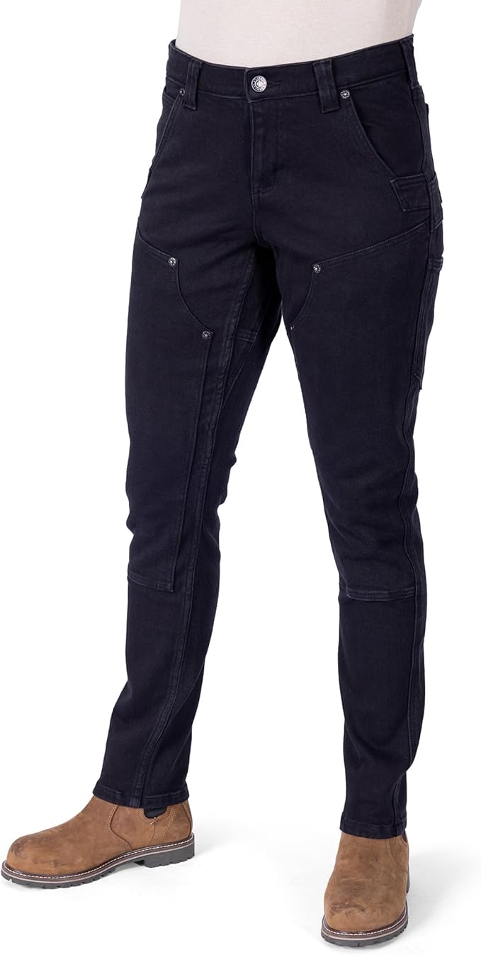 Dovetail Workwear Maven Slim Leg Cargo Pants for Women, 10 Functional Pockets (Used)