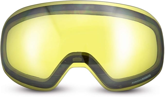 WildHorn Outfitters Roca Replacement Frameless Snow Goggle Lens, Junior - Yellow (New)