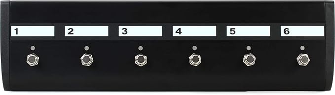 Marshall PEDL-91016 6-Way Channel Footswitch for JVM4/DSL40CR/DSL100HR, Black (Used)