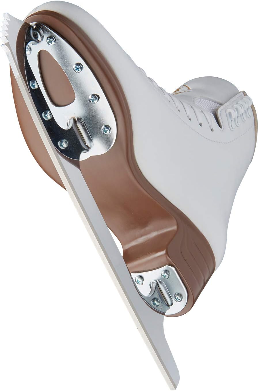 Jackson Ultima JS1490 Mystique Womens Figure Ice Skates, Size Adult 5 - White (Like New, Damaged Retail Box)