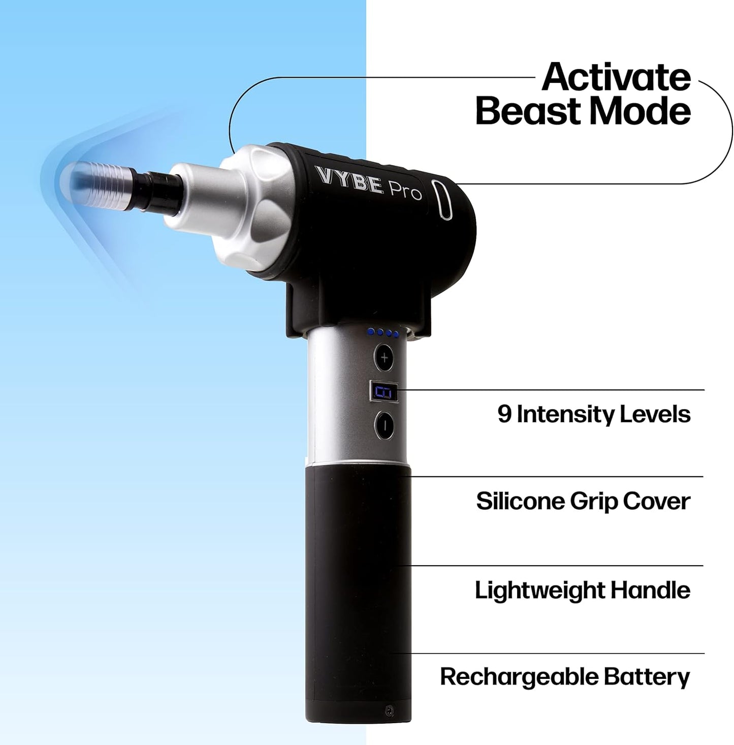 Exerscribe Vybe Pro Muscle Massage Gun for Athletes for Body,Back,Shoulder Pain (Like New)