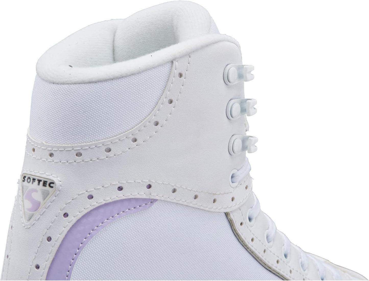 Jackson Ultima Softec Vista Women Figure Skates, Guardog Guards - White, Adult 6 (Like New)