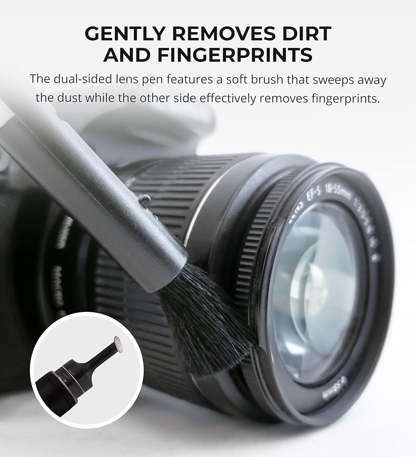 Blucoil Camera Cleaning Kit with Mini-Air Blower and Dual-Sided Lens Pen (New)