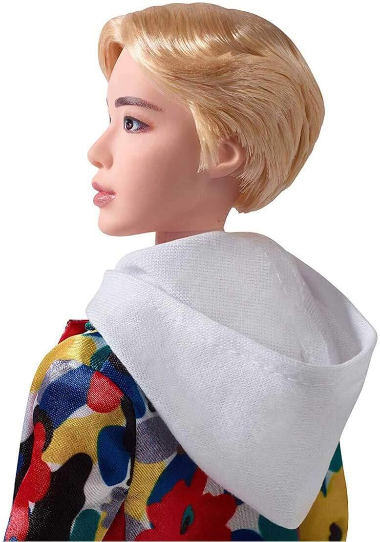 Mattel BTS 11-in Jin Fashion Doll Toy for 6 Up Age Boys and Girls - Multi Color (New, Damaged Retail Box)