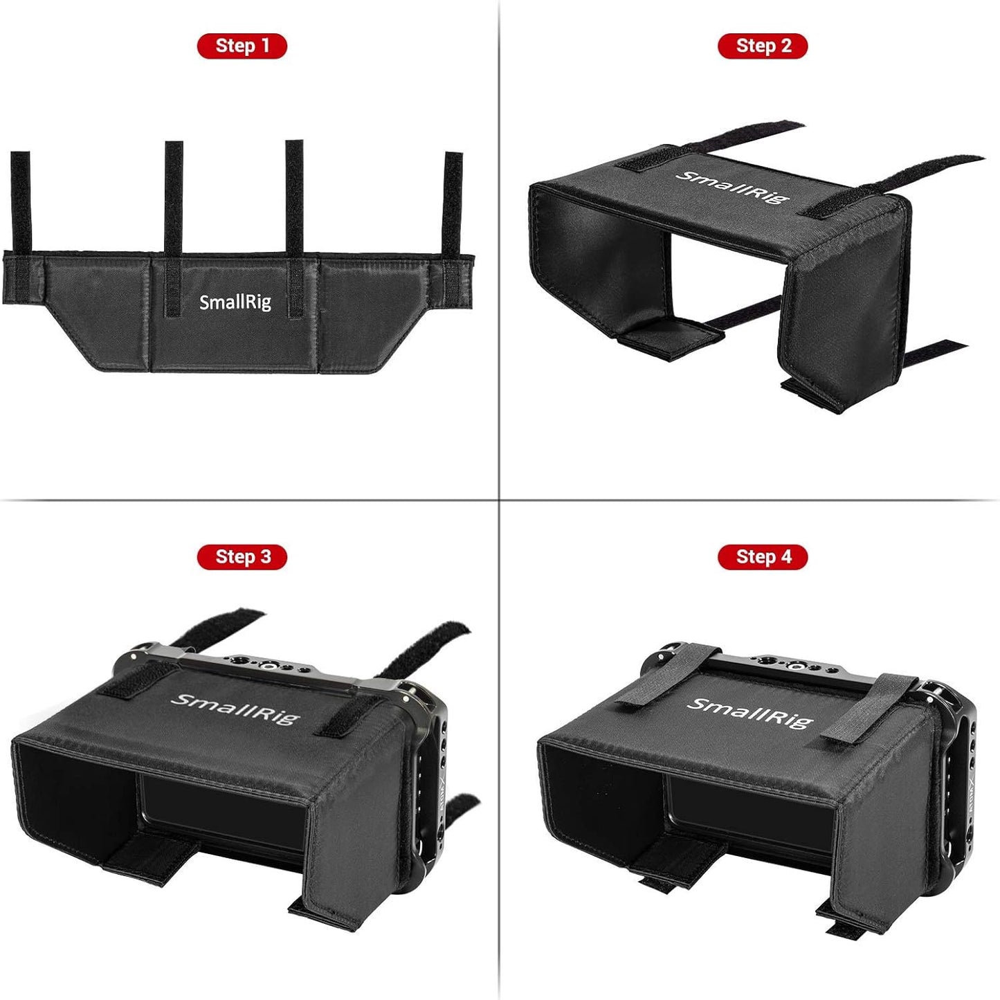 SMALLRIG VH2269 Sun Hood with Cage for 5" Atomos Shinobi/Ninja Series Camera (Like New)