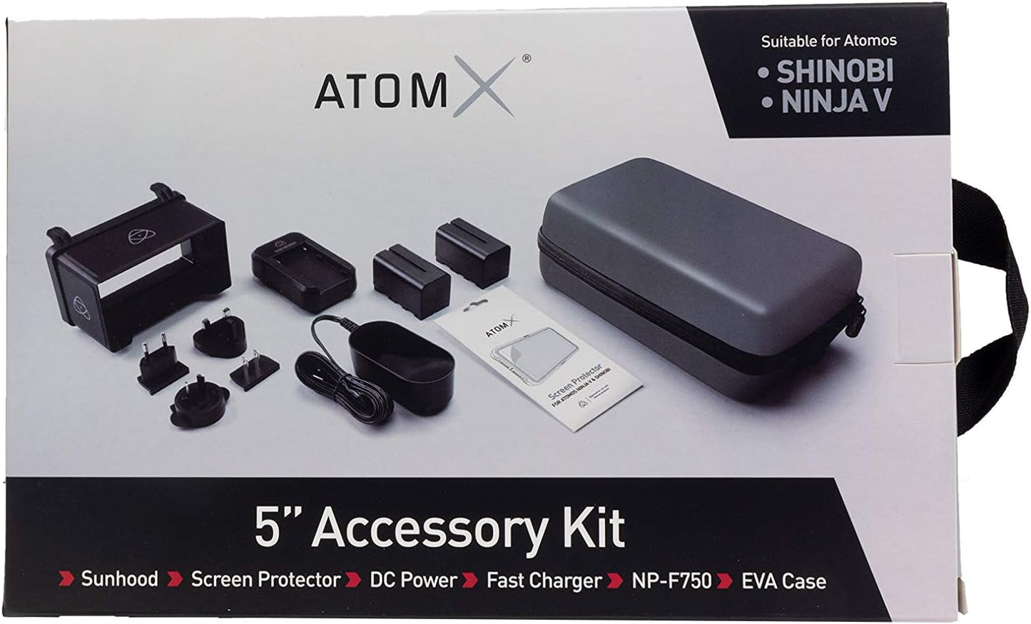 Atomos ATOMACCKT2 5" Accessory Kit for Shinobi, Shinobi SDI and Ninja V Monitors (Used)