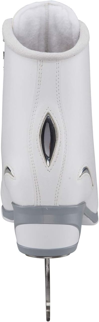 Jackson Ultima Finesse Figure Ice Skate for Women/Girl, White - Girls Size 1 (Used)