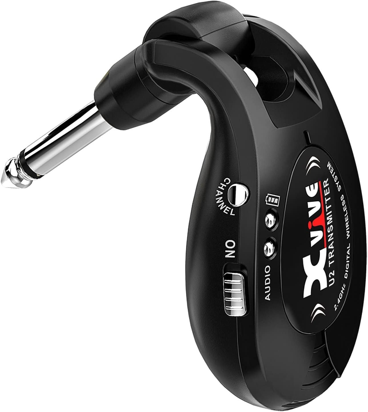 Xvive U2 Wireless Transmitter and Receiver Guitar System for PC/Speaker - Black (Like New)