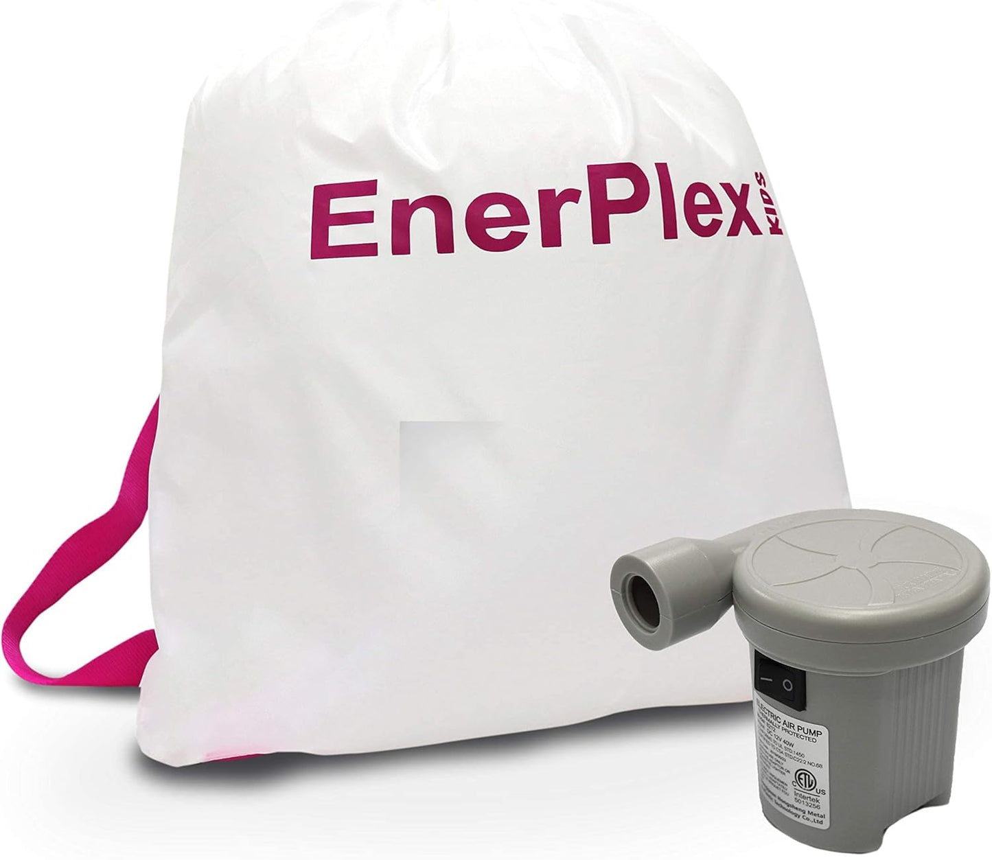 EnerPlex Kids Inflatable Toddler Travel Bed, Portable Air Mattress (Used)