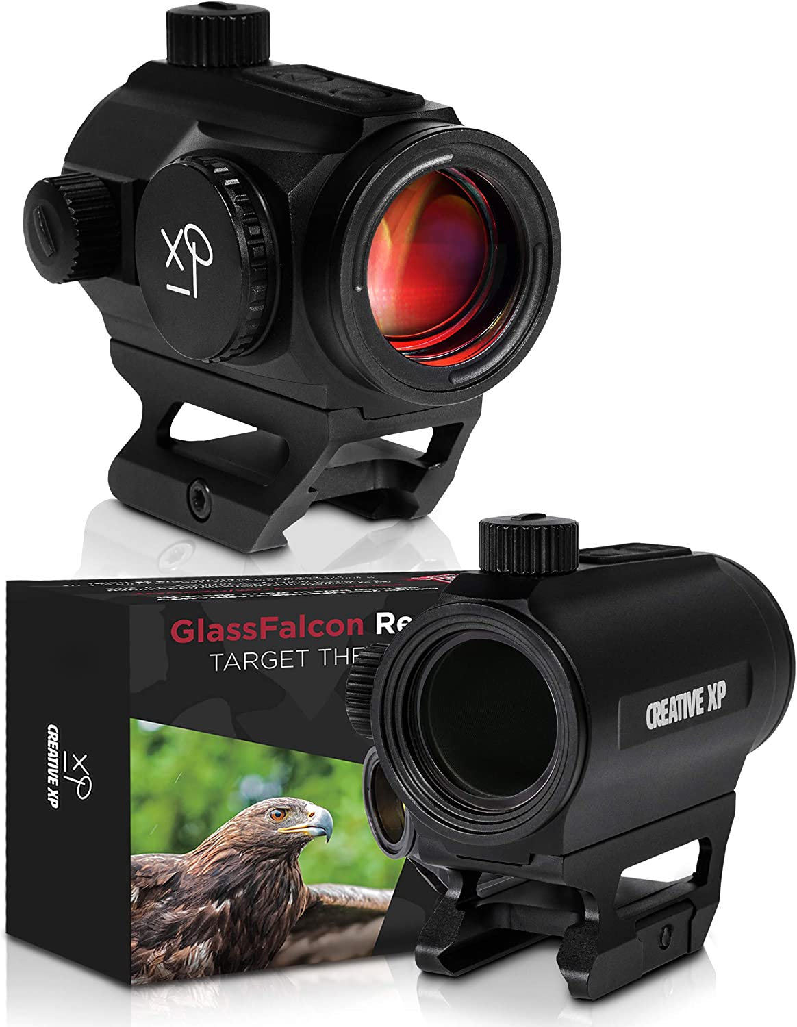 CREATIVE XP HD Red Dot Sight 3 MOA - Reflex Sight for Day & Night- (New)