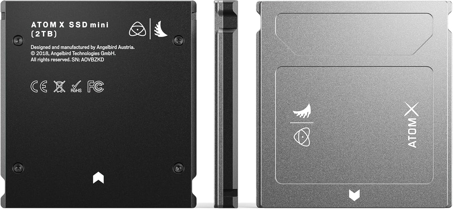 Angelbird Technologies Gmbh Atomxmin2000Pk Portable Internal Solid State Drives (Used, No Retail Box)
