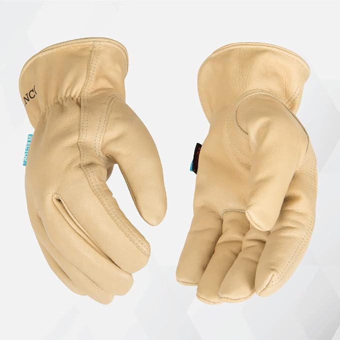 Kinco 98RL-XL Lined Grain Cowhide Leather Gloves, Uses for All Purpose, XX-Large (Like New)