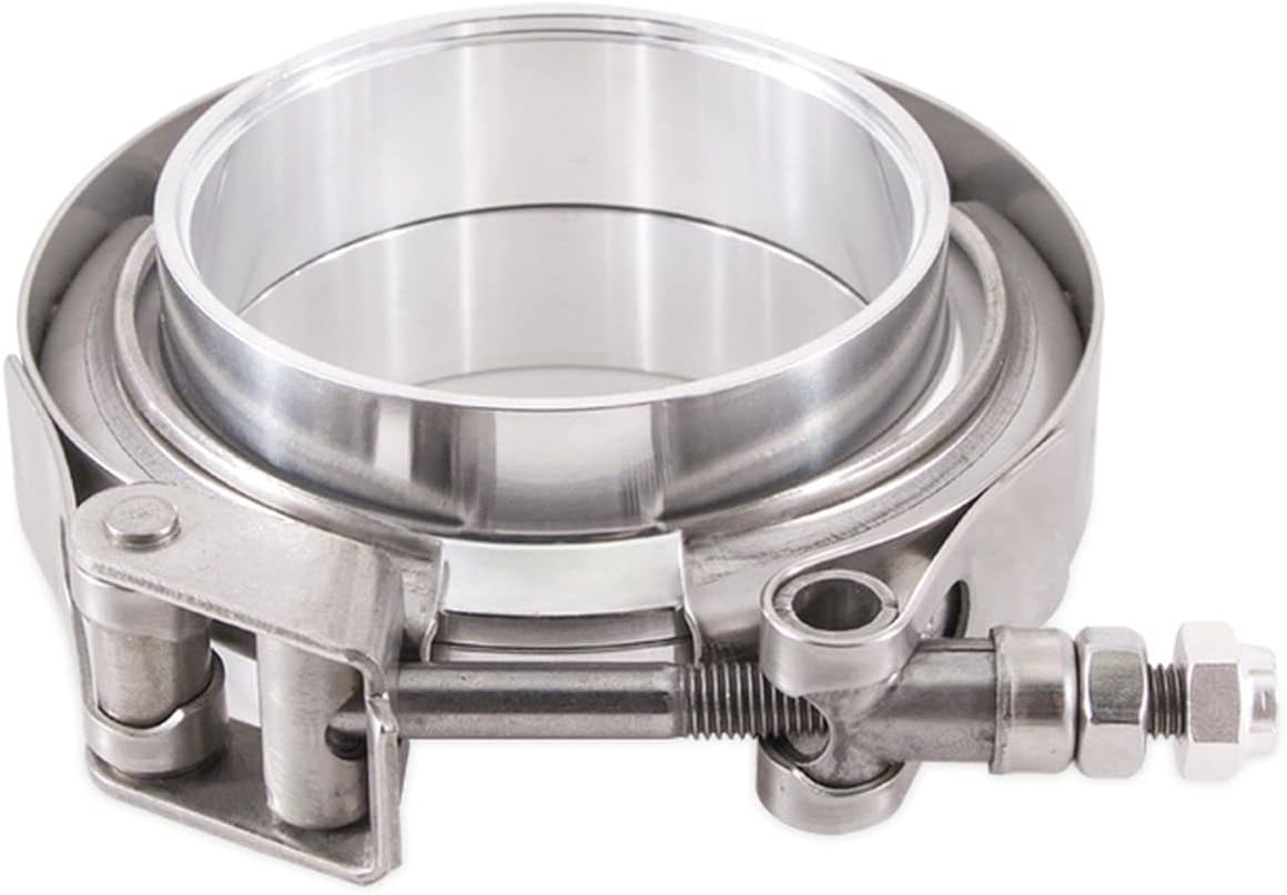 Mishimoto MMCLAMP-VA-4 Aluminum V-Band Max Clamp, 4" (101.6mm) - Silver (Like New)