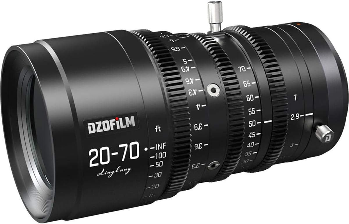 DZ Optics Dzofilm Linglung 20-70mm T2.9 Parfocal Cine Lens for Micro Four Thirds (Like New)