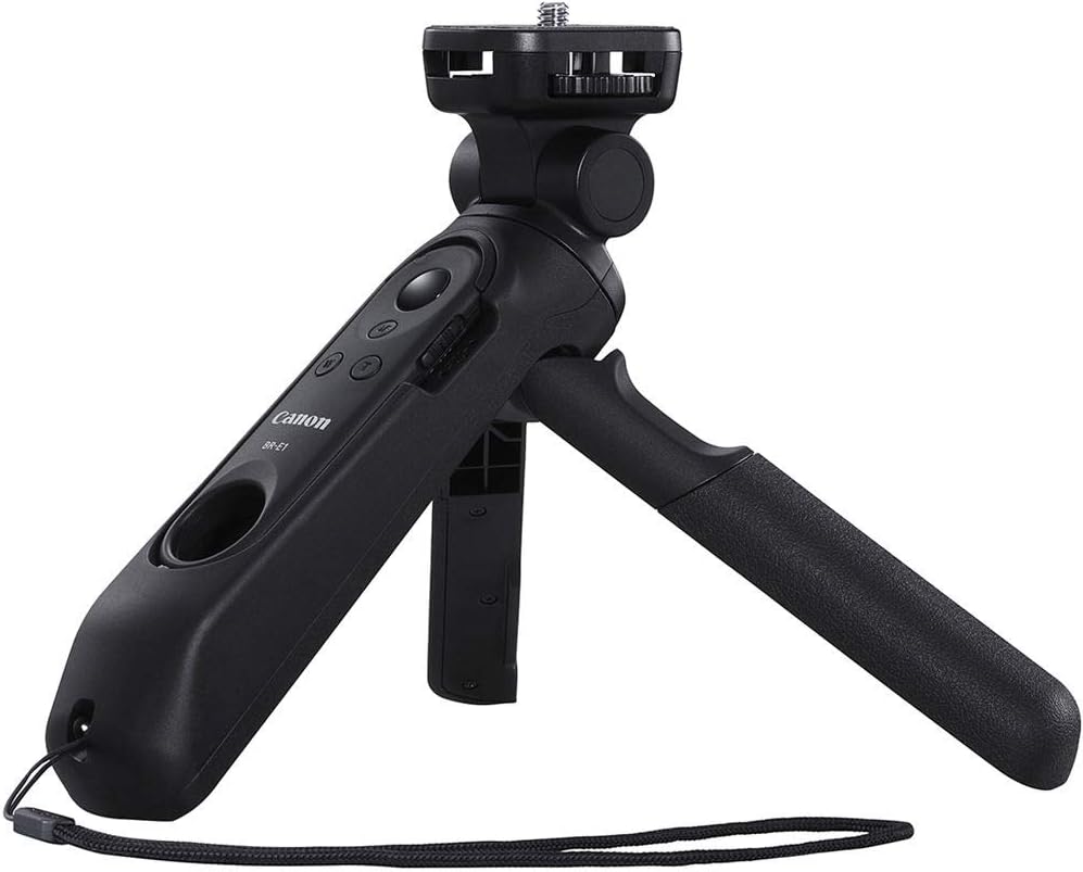 Canon HG-100TBR Tripod Grip with BR-E1 Remote for EOS M and PowerShot, Black (Like New)